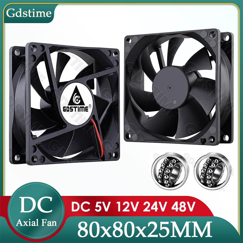 Esports Gaming Fan - Gdstime DC 5V 12V 24V Fan