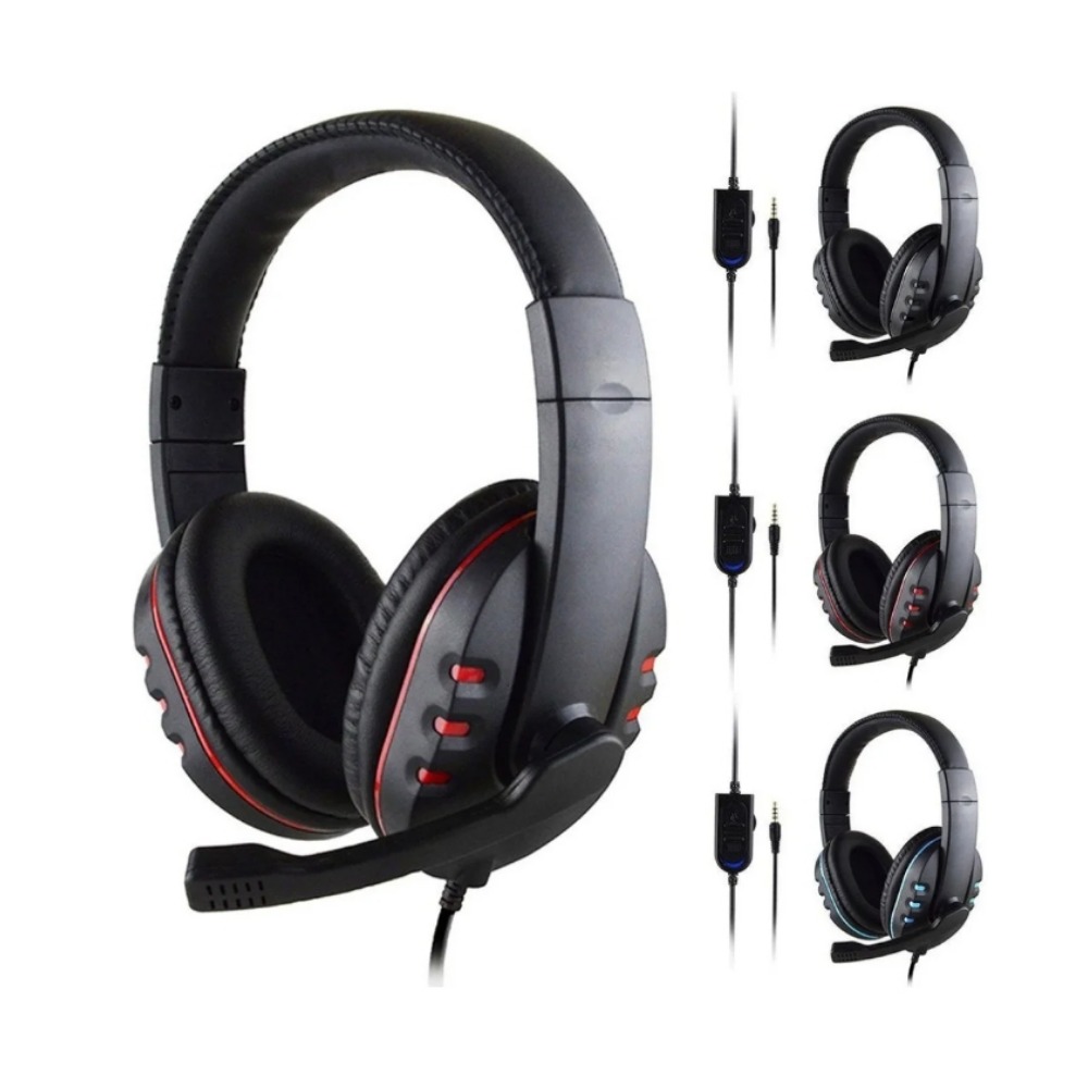 Esports Gaming Station - Headphones 3.5mm Wired Gaming Headset Earphones