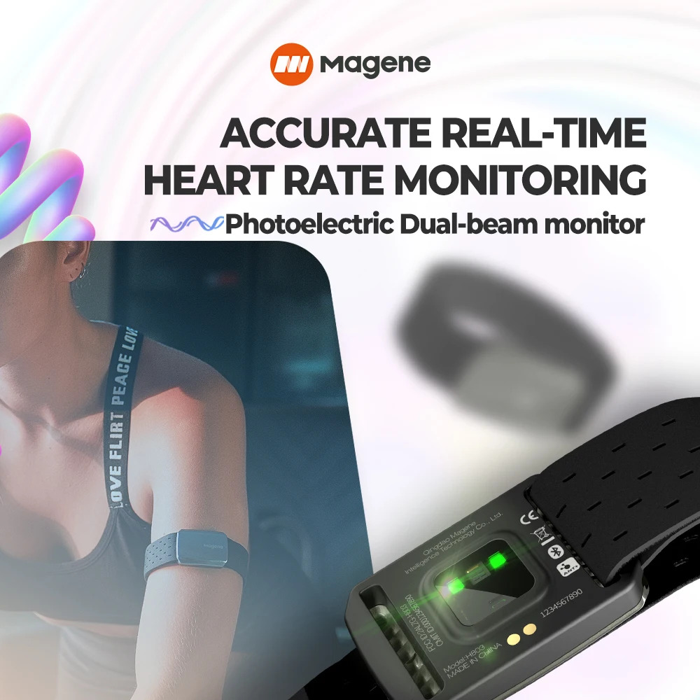 Magene H803 Heart Rate Armband - Dual Monitor Stand 评论和价格