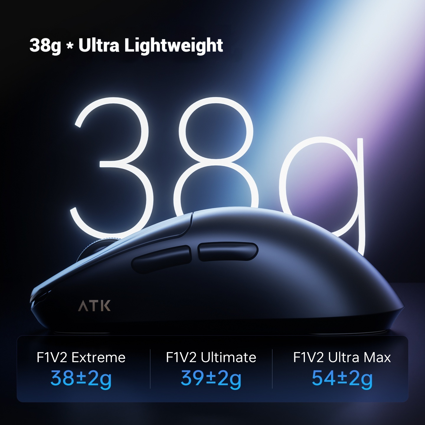 ATK Blazing Sky F1 V2 Ultimate - Mouse Gaming Esports 评论和价格