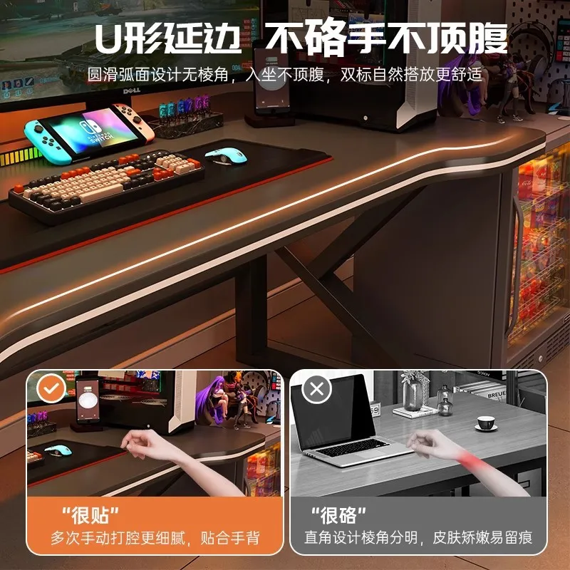 Black E-sports Style Computer  - Esports Gaming Houses 评论和价格