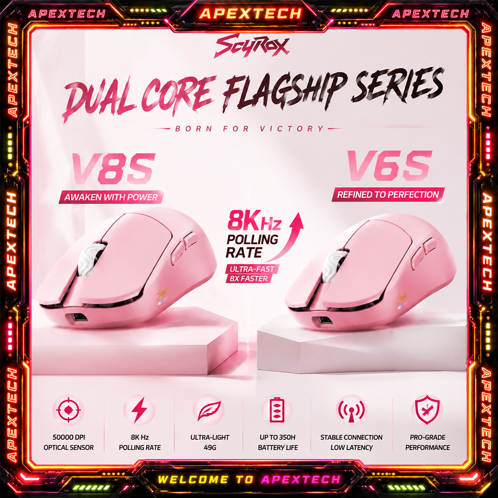 Scyrox V8s V6s Lightweight Wir - Mouse Gaming Esports 评论和价格