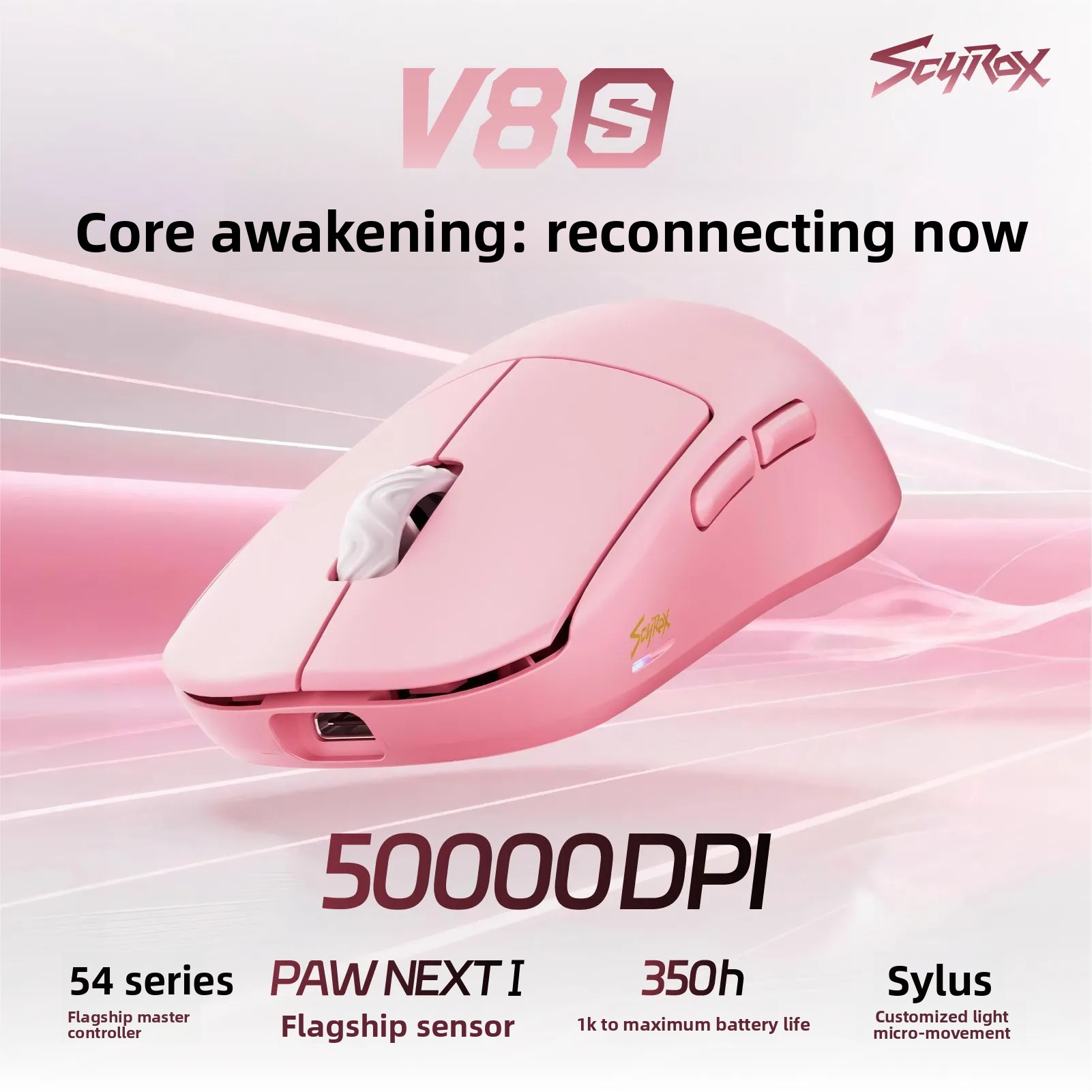 Scyrox V8s V6s Lightweight Wir - Mouse Gaming Esports 评论和价格