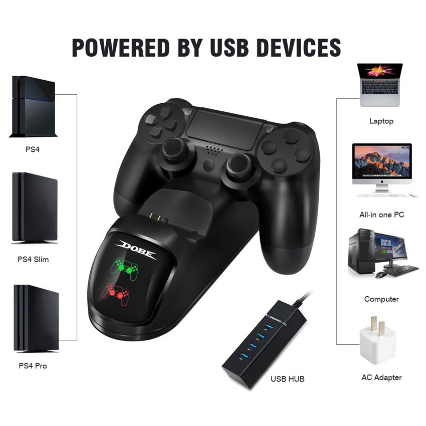 Dual USB Handle Fast Charging  - Esports Gaming Station 评论和价格