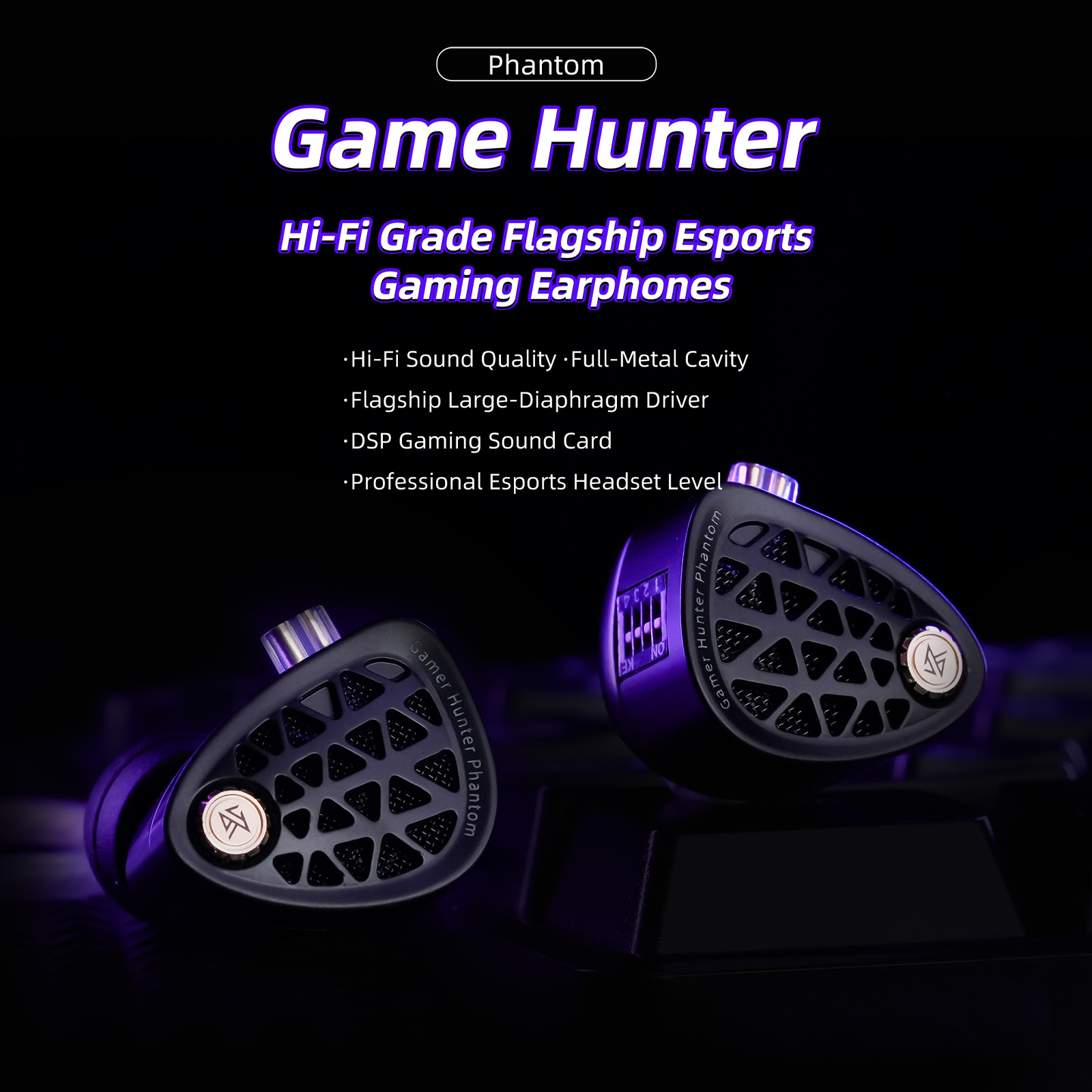 KZ Phantom HiFi Grade Flagship - Esports Gaming Mobile 评论和价格
