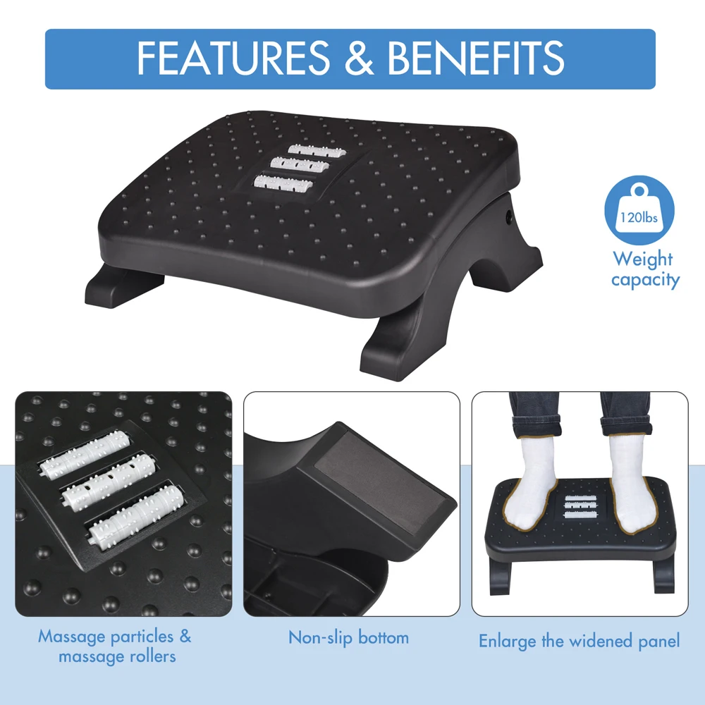 Ergonomic Under Desk Footrest  - Footrest Under Desk 评论和价格