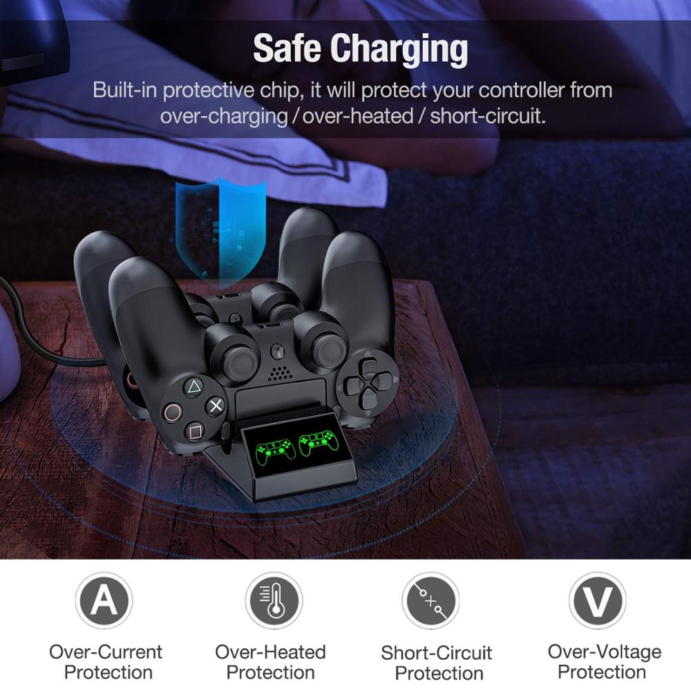 PS4 Controller Charger Chargin - Esports Gaming Station 评论和价格