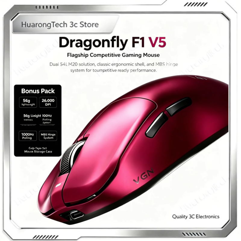 VGN Dragonfly F1 V5 Wireless G - Esports Pc Gaming 评论和价格