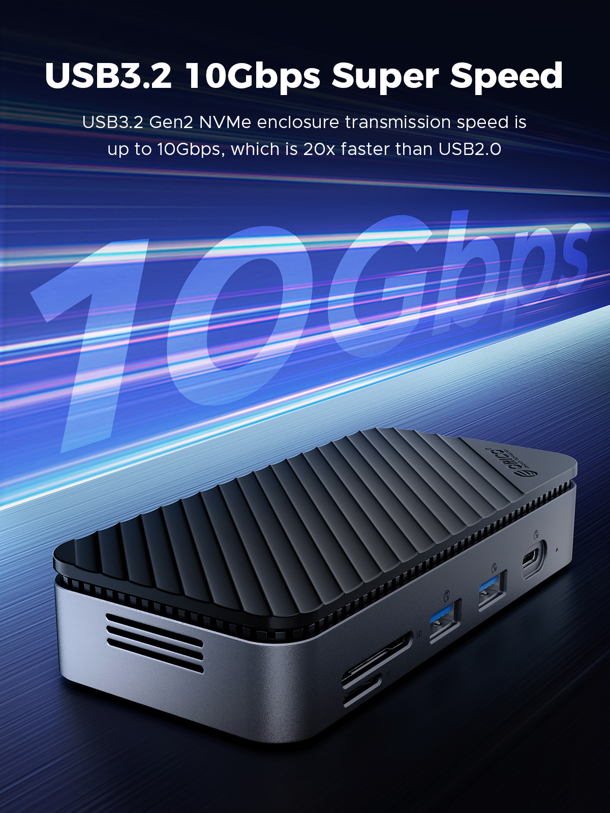 ORICO USB C Display Hub 10Gbps - Esports Gaming Station 评论和价格