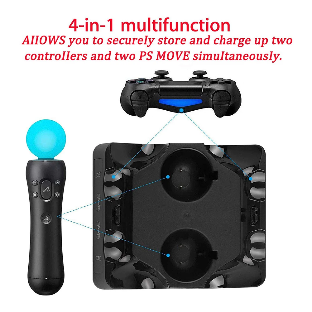 4 in 1 Controller Charging Doc - Esports Gaming Station 评论和价格