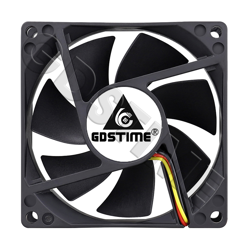 Gdstime DC 5V 12V 24V Fan 80mm - Esports Gaming Fan 评论和价格