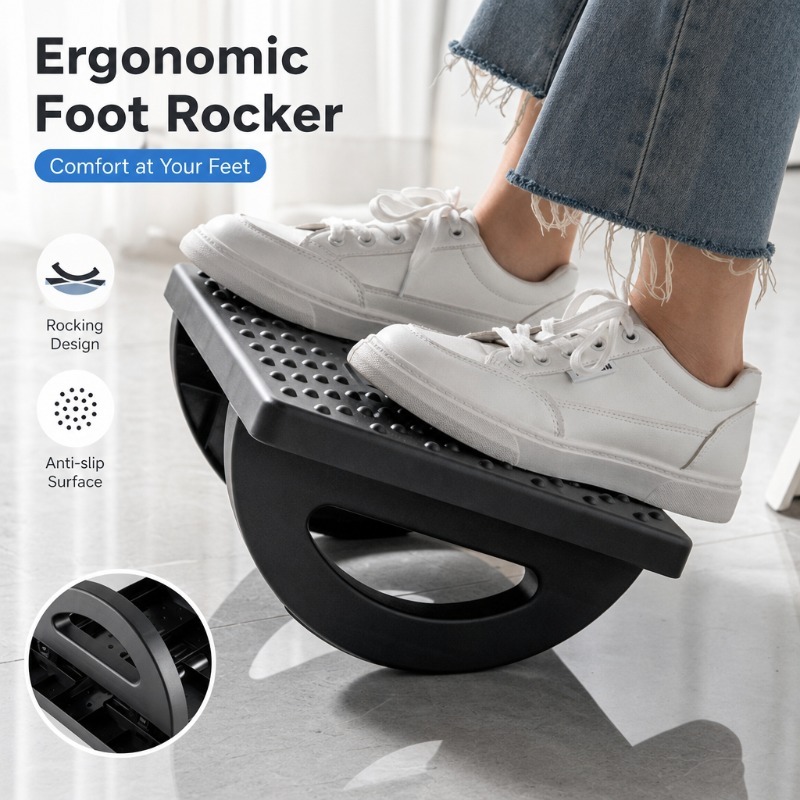 Ergonomic Under Desk Foot Rest - Footrest Under Desk 评论和价格