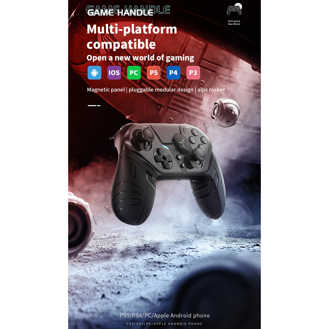 Wireless Mobile Controller For - Esports Gaming Station 评论和价格