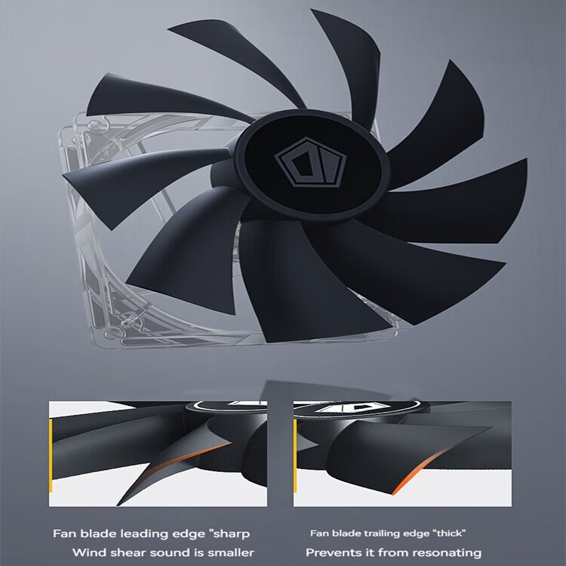 ID-COOLING XF-120-K 120mm 4Pin - Esports Gaming Fan 评论和价格