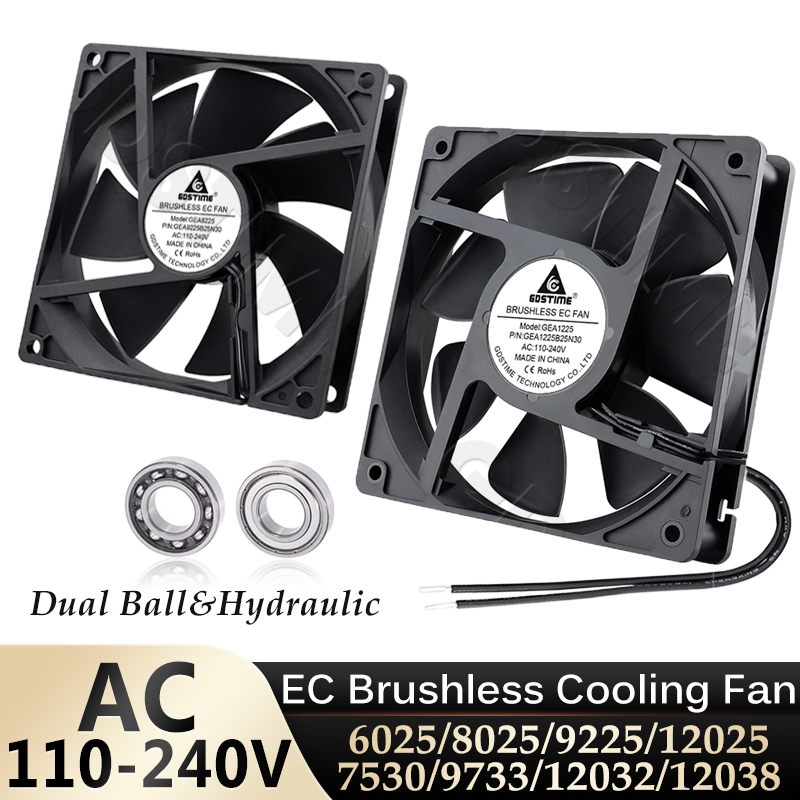 Gdstime EC Fan 230V 220V Axial - Esports Gaming Fan 评论和价格