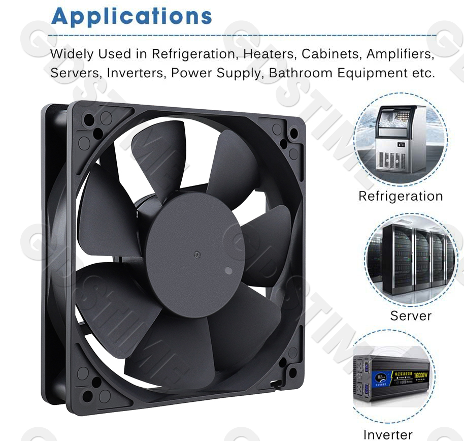 Gdstime EC Fan 230V 220V Axial - Esports Gaming Fan 评论和价格