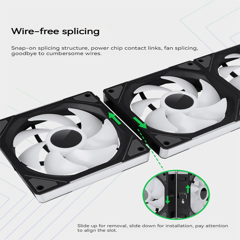 TEUCER JM-1 PC Cooling Case Fa - Esports Gaming Fan 评论和价格