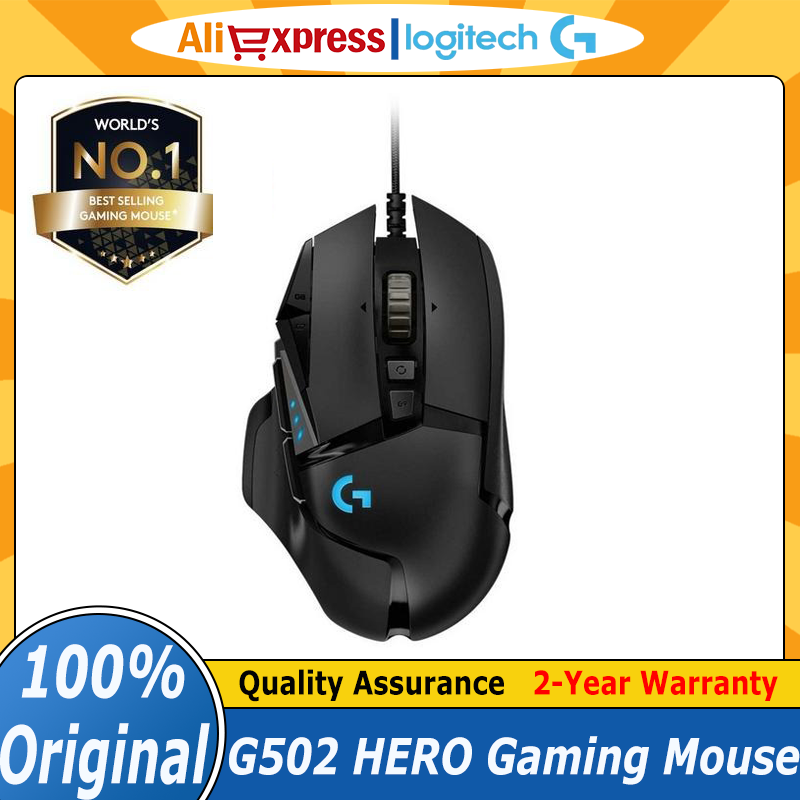 Logitech G502 HERO Wired Gamin - Esports Gaming Mouse Weight Adjustable 评论和价格