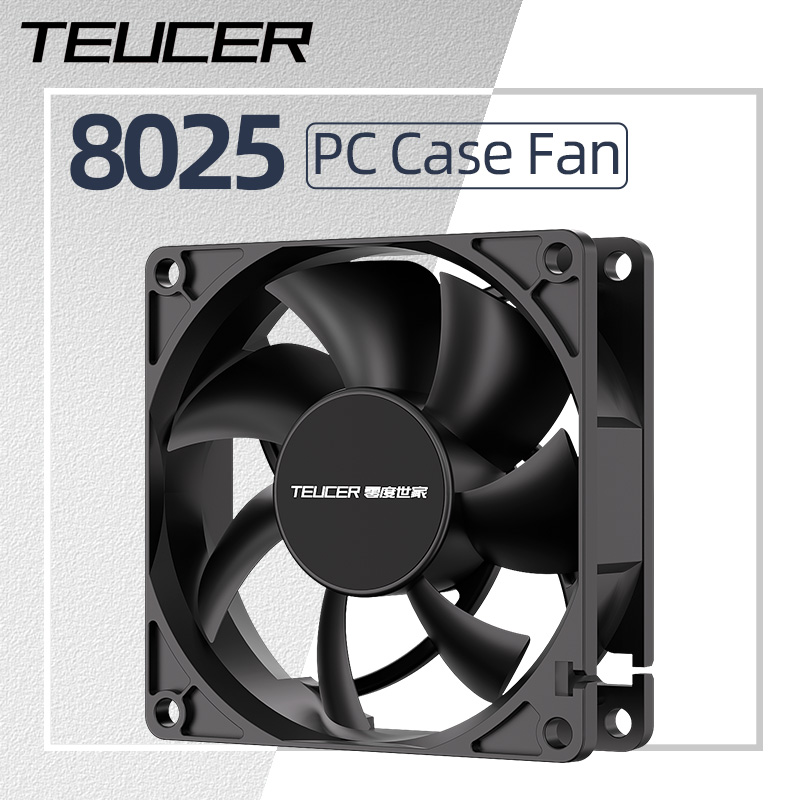Teucer 8025 PC Case Fan 12V  B - Esports Gaming Fan 评论和价格