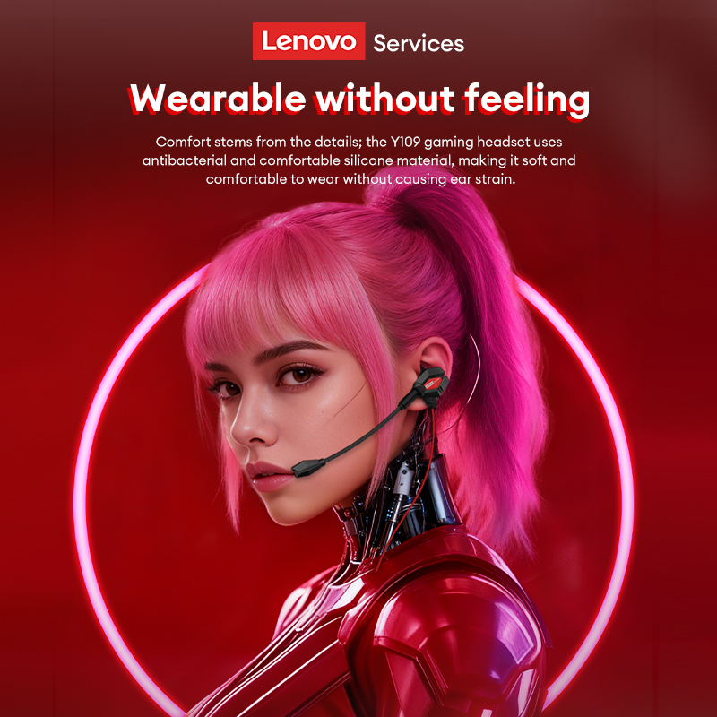 Lenovo Y109 Wired Gaming Heads - Esports Gaming Mobile 评论和价格