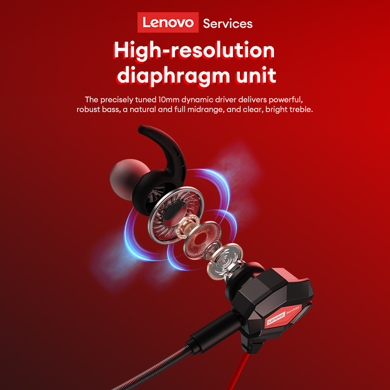 Lenovo Y109 Wired Gaming Heads - Esports Gaming Mobile 评论和价格
