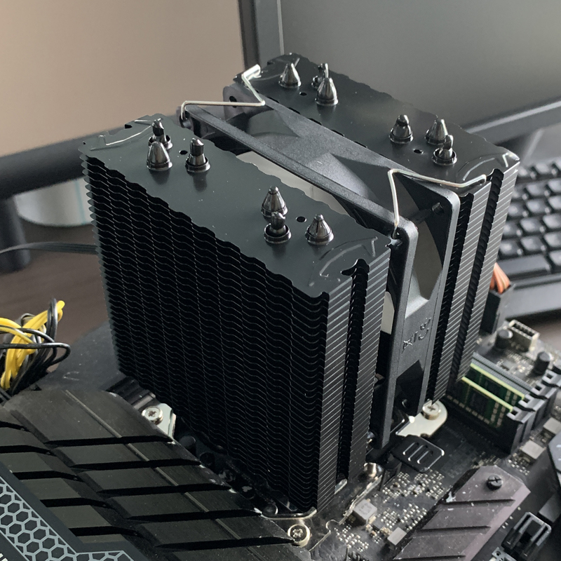 6 Heat Pipes CPU Air Cooler 4  - Esports Gaming Fan 评论和价格