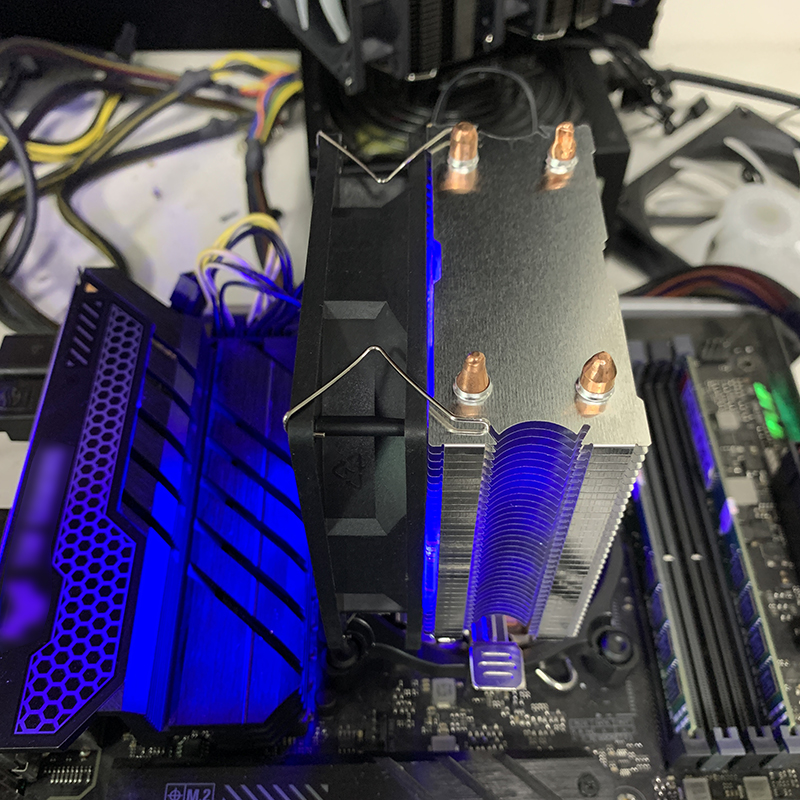X99 CPU Air Cooler 3Pin/4Pin P - Esports Gaming Fan 评论和价格