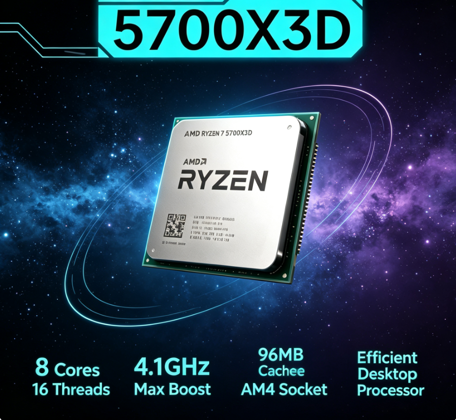 AMD Ryzen 7 5700X3D R7 5700X3D - Esports Pc Gaming 评论和价格