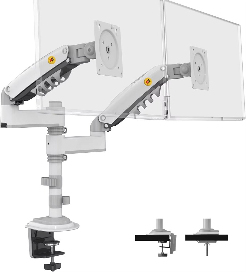 Dual Monitor Desk Mount Stand  - Dual Monitor Stand 评论和价格