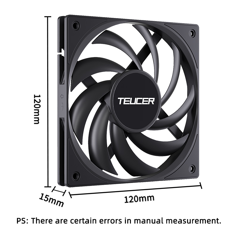 Teucer UT-12015 Ultrathin 15mm - Esports Gaming Fan 评论和价格