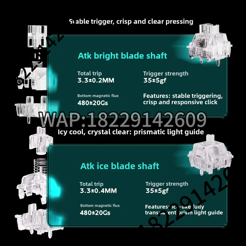 ATK RS7 Air Keyboard Magnetic  - Esports Gamers 评论和价格