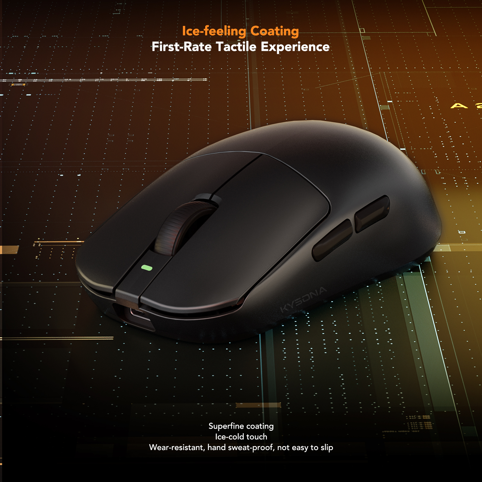 KYSONA Mercury Pro PAW3395 Wir - Esports Gaming Mouse Weight Adjustable 评论和价格