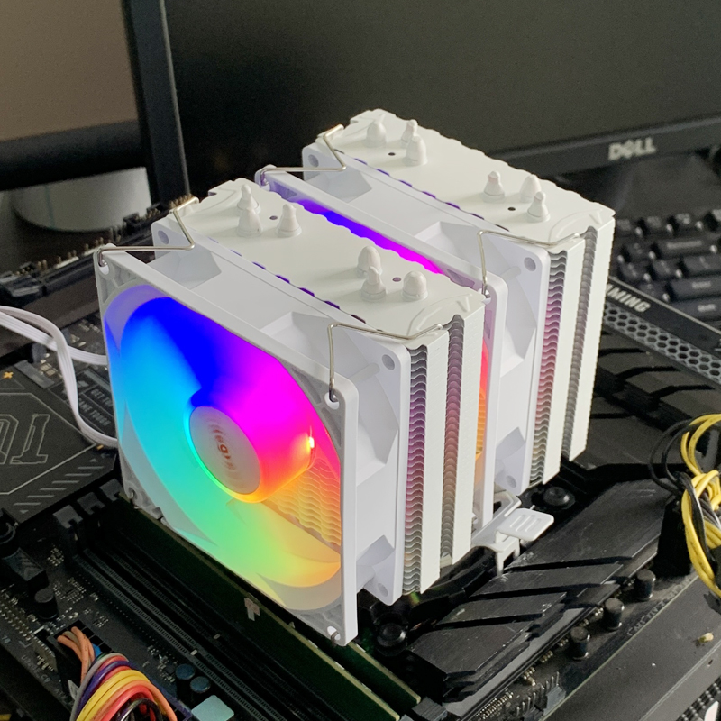 CPU Air Cooler AM4 6 Heat Pipe - Esports Gaming Fan 评论和价格
